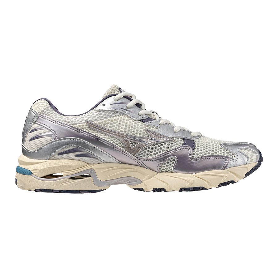 Mizuno WAVE RIDER 10 Mizuno snow white/lilac marble/graystone